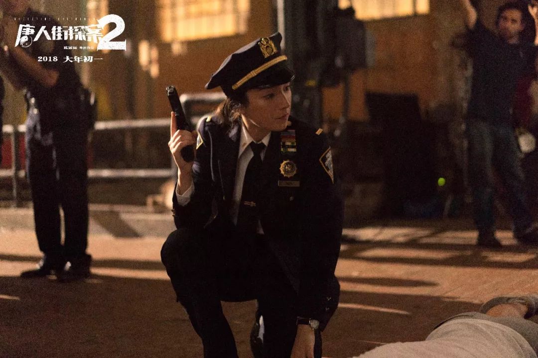 与刘昊然脑电波同步《唐探2》女主角刘承羽用镜头感告诉你什么叫毫不