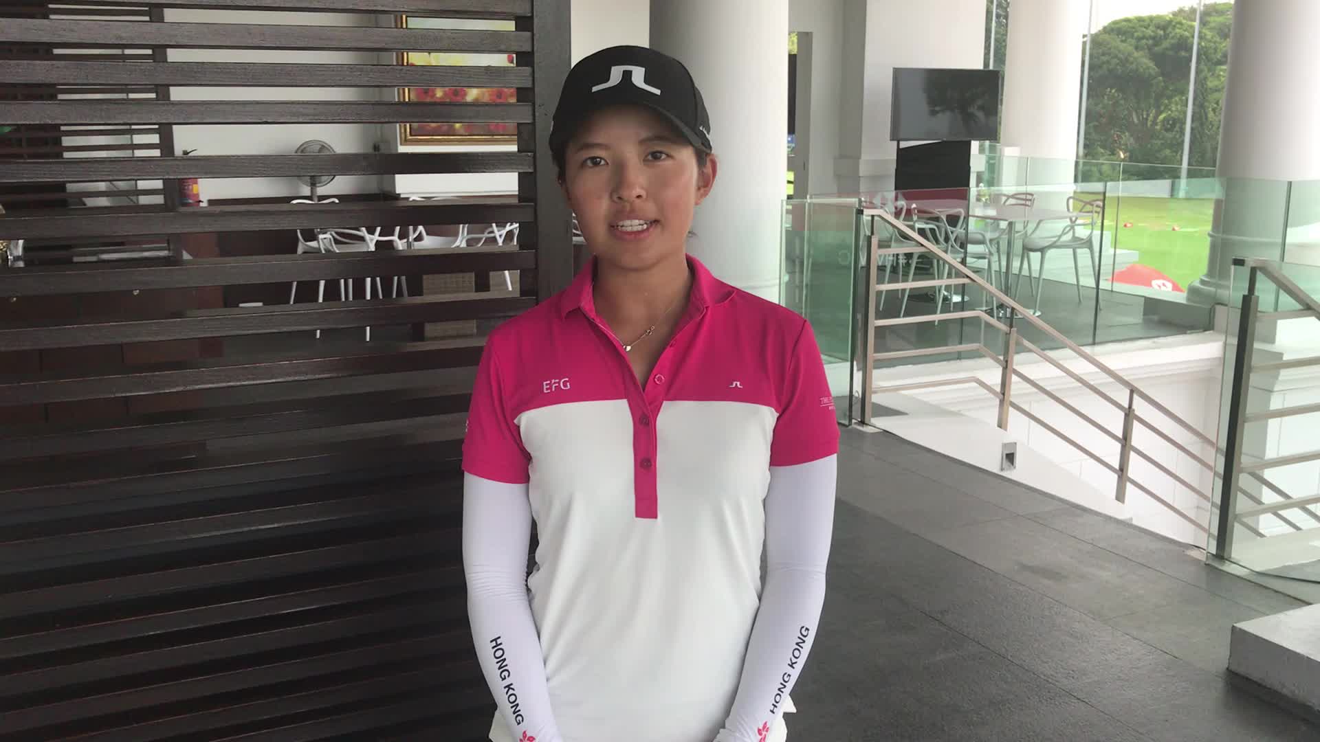 陈芷澄持外卡出战新加坡赛不怯场 目标打进前三十