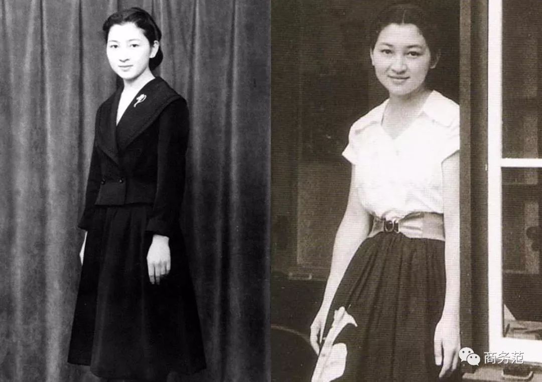 可能遗传了家里的学霸基因,美智子长大后进入圣心女子学校读中学,成绩