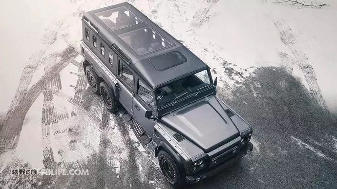 2018日内瓦车展kahndesign推出路虎卫士6x6版本