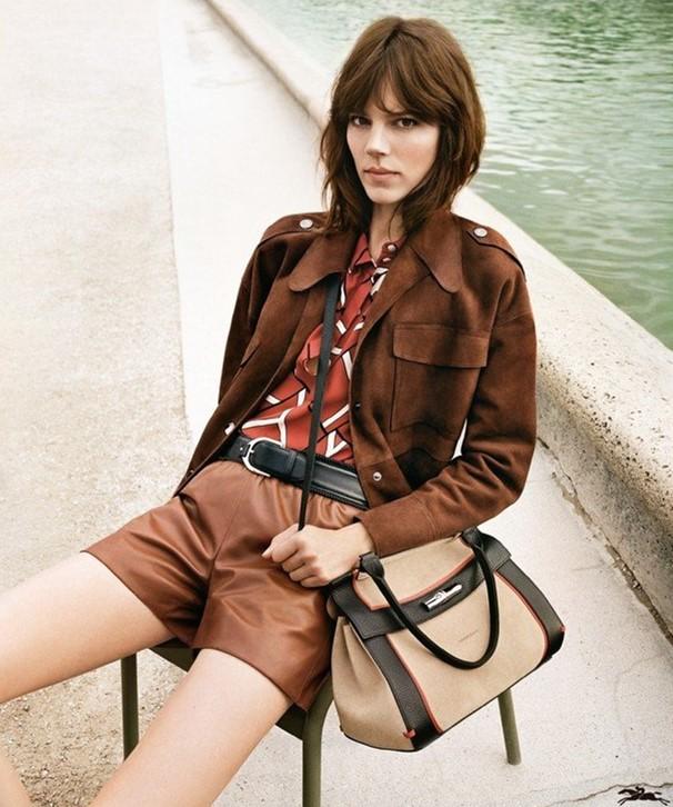 超模丹麦王子freja,花都巴黎拍大片好迷人