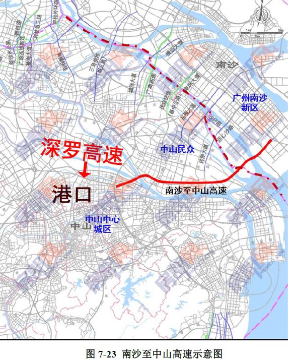 中山将新增一条高速对接深中通道!造价 128 亿!