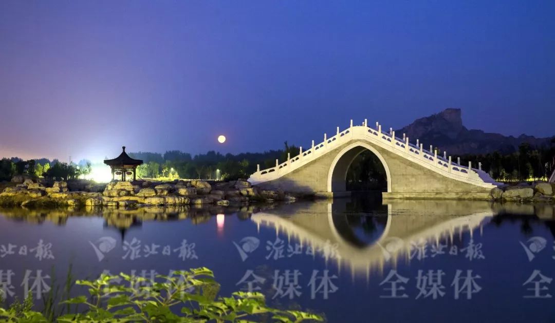 绿金淮北,夜景最美!不信?你来看