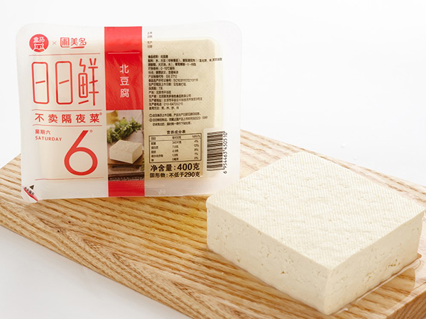 圃美多盒马鲜生日日鲜豆腐新装上线