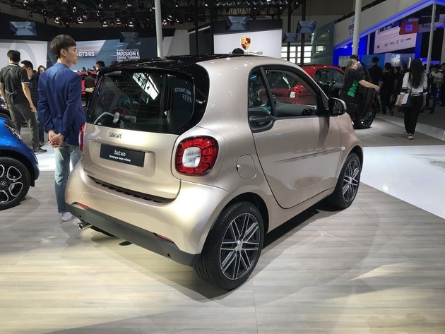 2018北京车展smart耀金版售145888万起