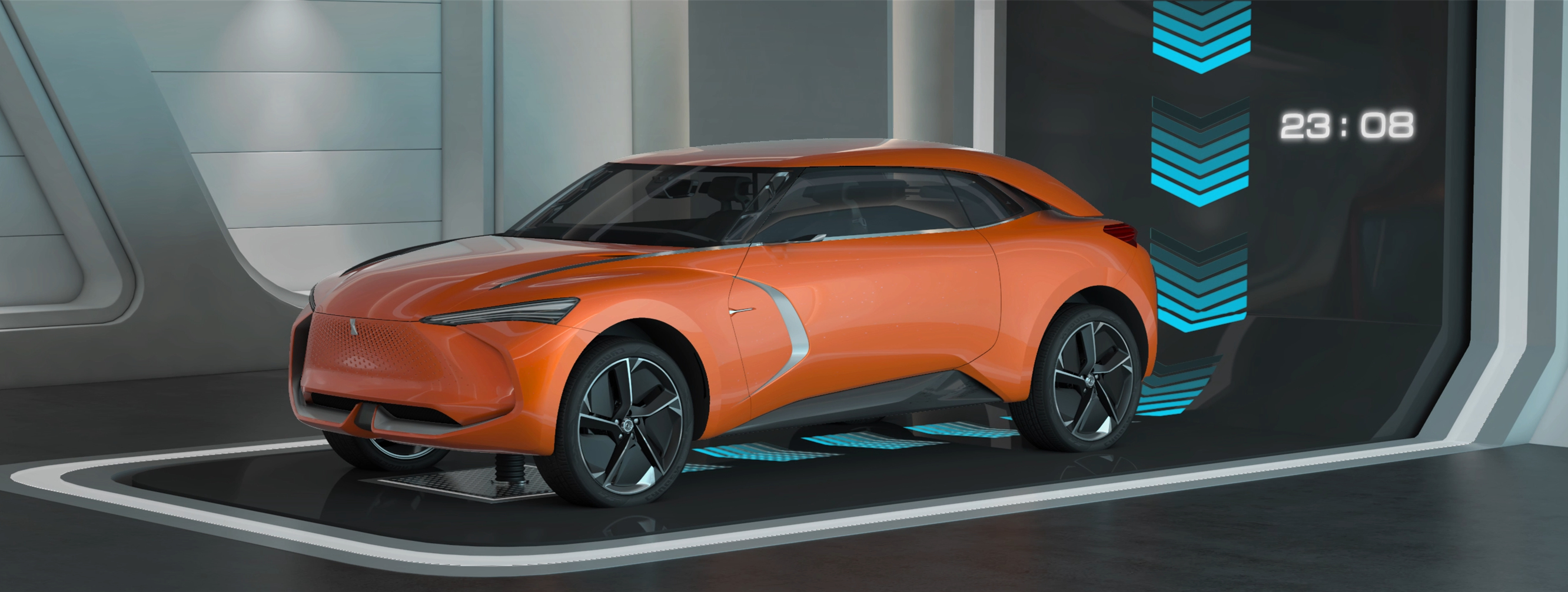 北京车展wey品牌发布纯电动新能源概念车weyx