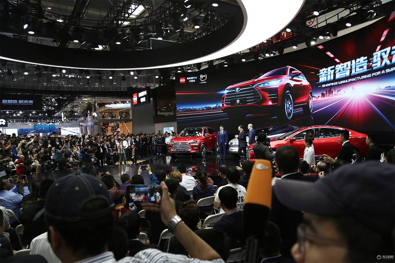 2018北京车展比亚迪携全系家族车型亮相