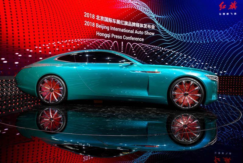 红旗h5 新概念车 新纯电suv 新红旗欲"逆势翻盘"?