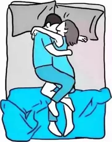 10种情侣睡姿测测你的老公爱你有多深