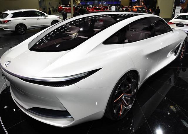 英菲尼迪q inspiration概念车 外观前卫