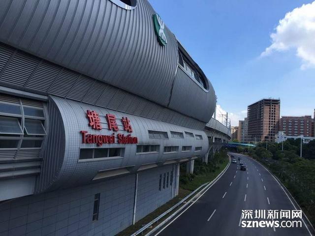 宝安大道11号地铁线塘尾站100米.