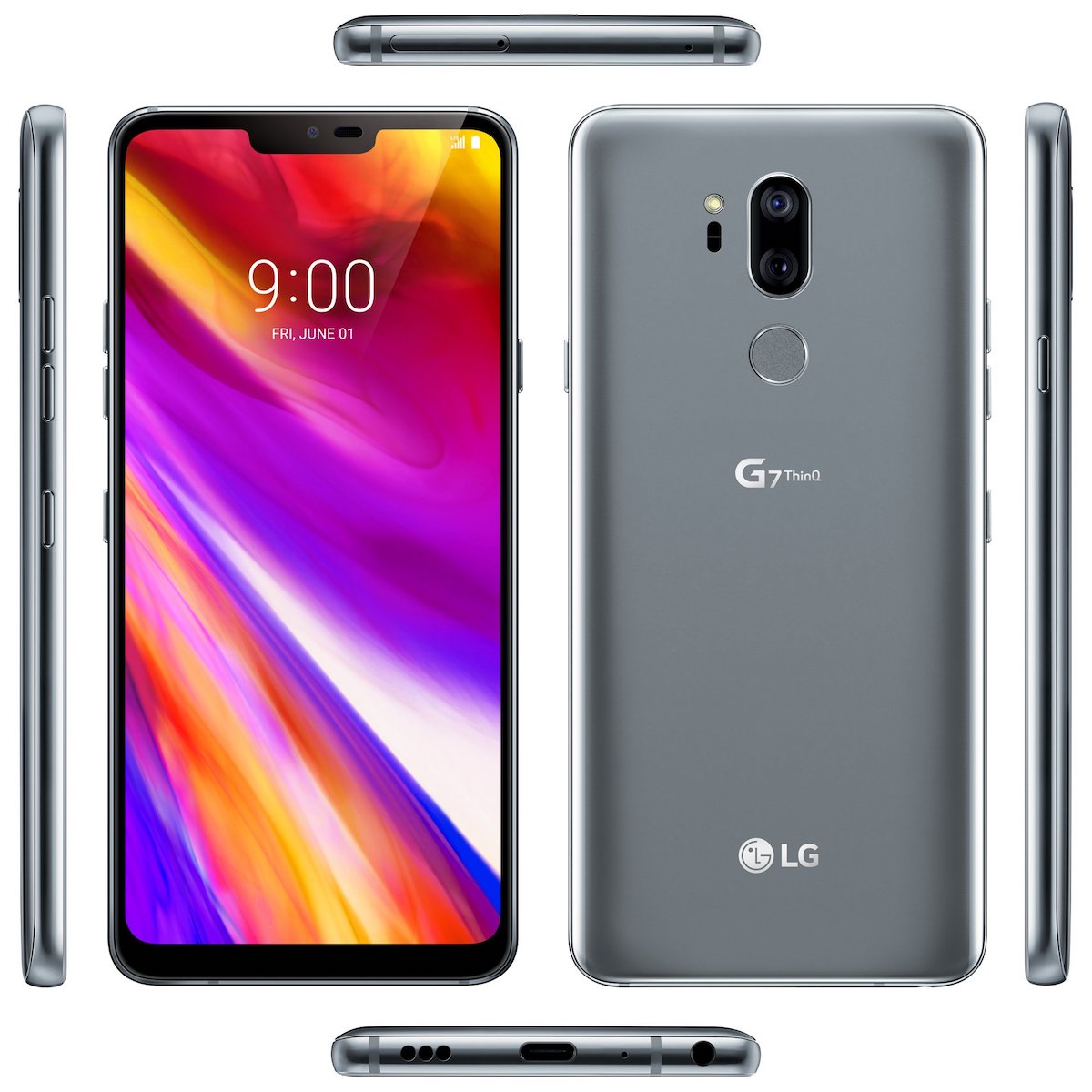 今年的 lg g7 多了一个 ai 后缀,可仍然迈不过刘海屏这一关