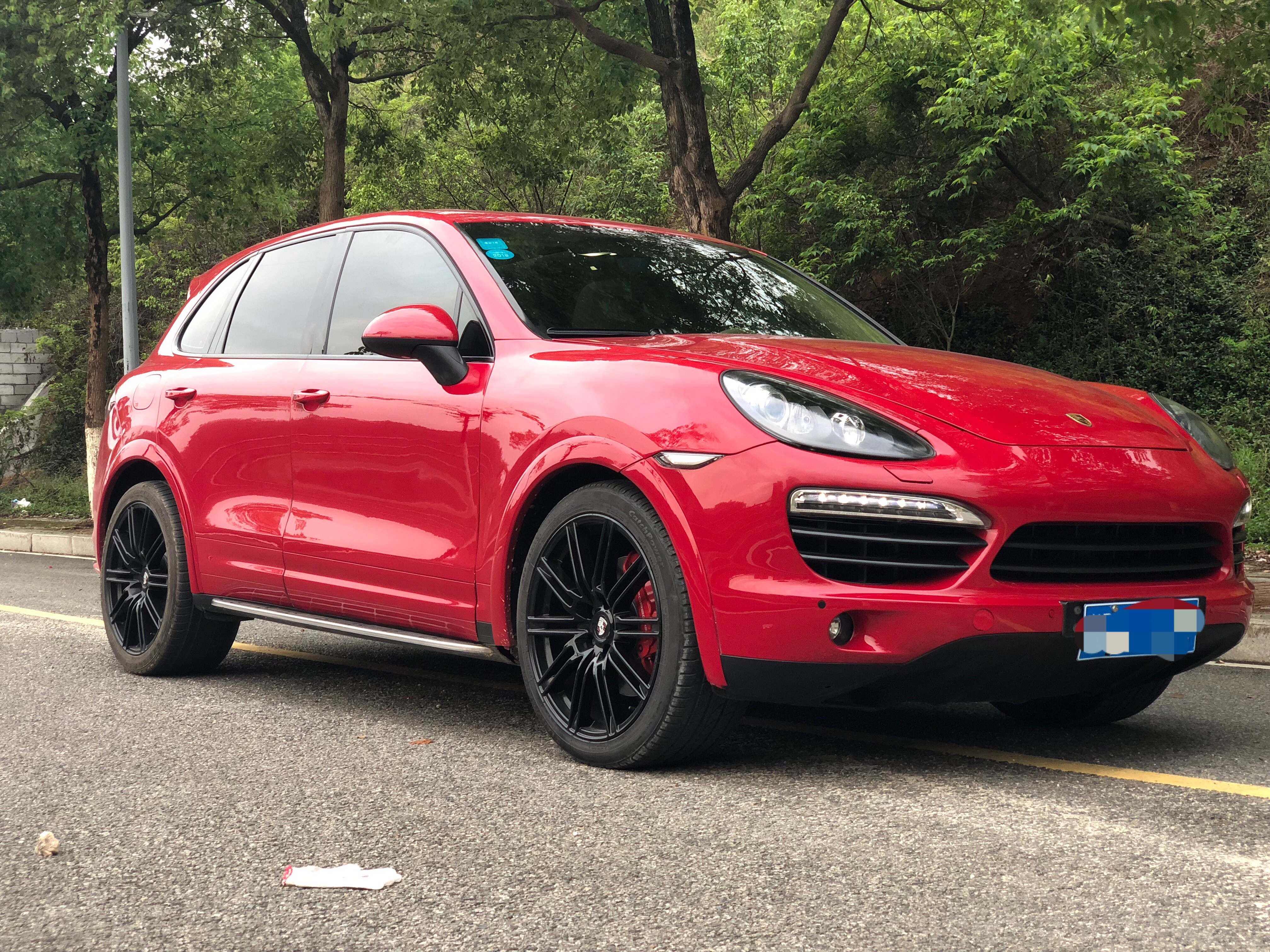 黄江二手车12年保时捷卡宴与14年卡宴gts的车子怎么分辨