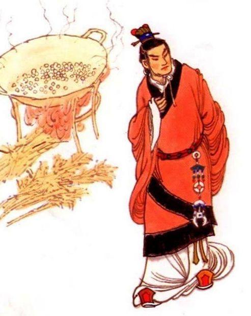 刘安发明豆腐图片