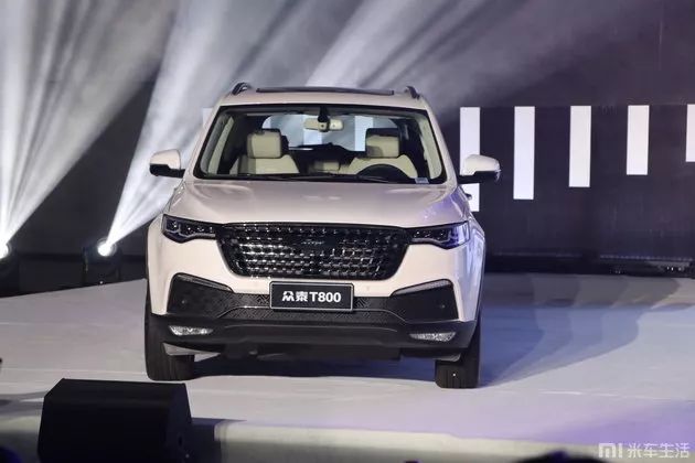 七座suv众泰t800正式上市,不到14万元起售!