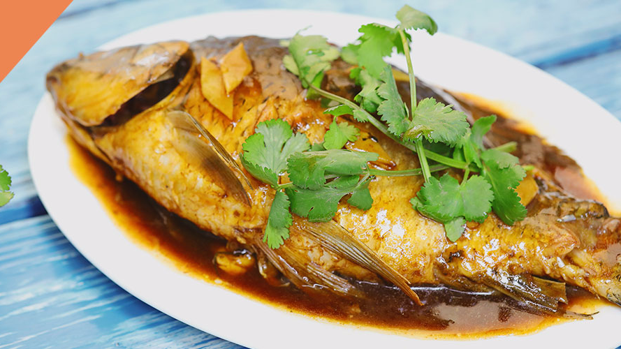 30秒教你做有鱼有肉的荷包鲫鱼