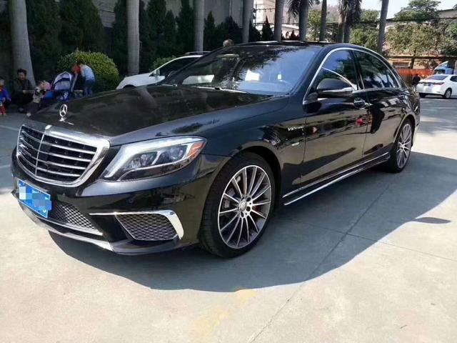 46.8万开走,15年奔驰s550加amg.s65套件,豪华与运动并存美滋滋