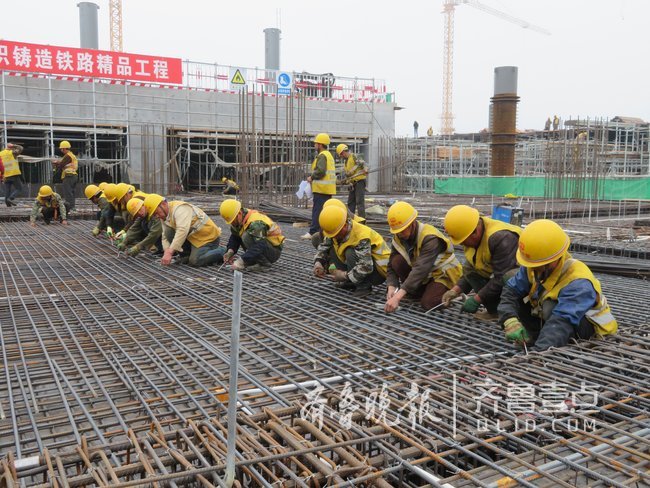 青岛新西站主体浇筑完成,系青连铁路最大规模站房_凤凰网