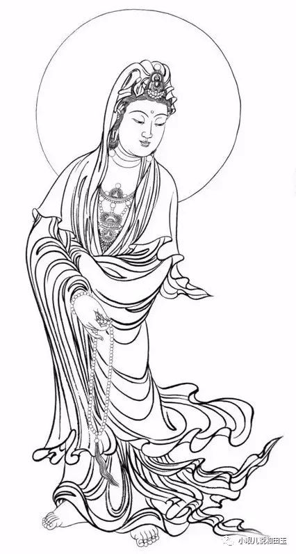 玉雕大师工作室流出27张观音画稿,太漂亮了,抓紧收藏