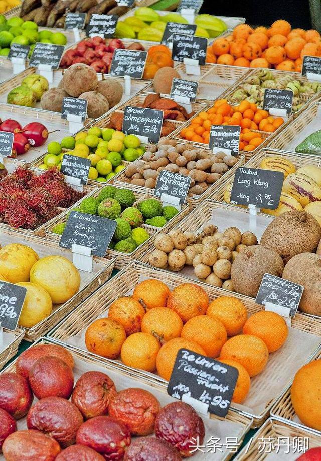 中国游客在德国买水果,12.8欧元1公斤的樱桃直呼真不贵