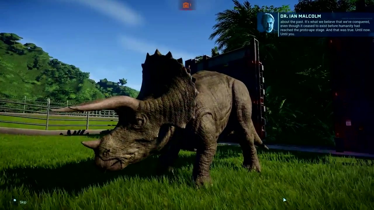 当猎物成为猎人!《侏罗纪世界:进化》三角龙战霸王龙