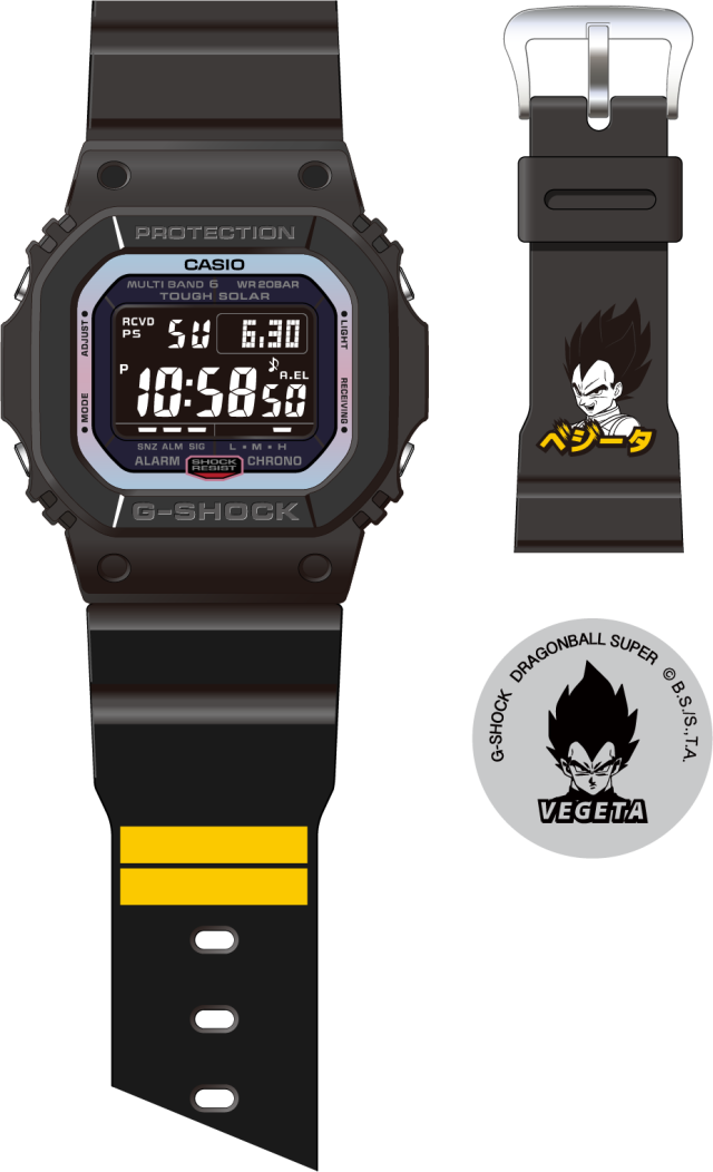 g-shockcasio卡西欧g-shockx七龙珠联乘款时尚男士手表防水运动手表男