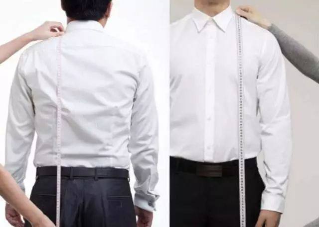 5cm-1cm 9衣长 衣长测量方法: 有的要求是前衣长,有的是后衣长,可按照