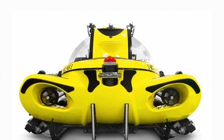 全景视野私人小型潜水艇