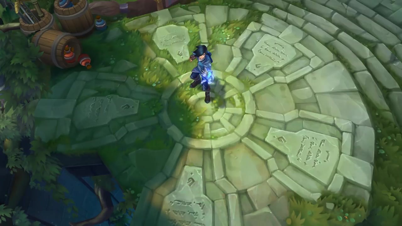 s7三星总冠军haru伊泽瑞尔皮肤预览:迷路的探险家?