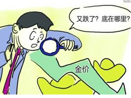 黄金反复抄底遇挫回本操作还需顺势