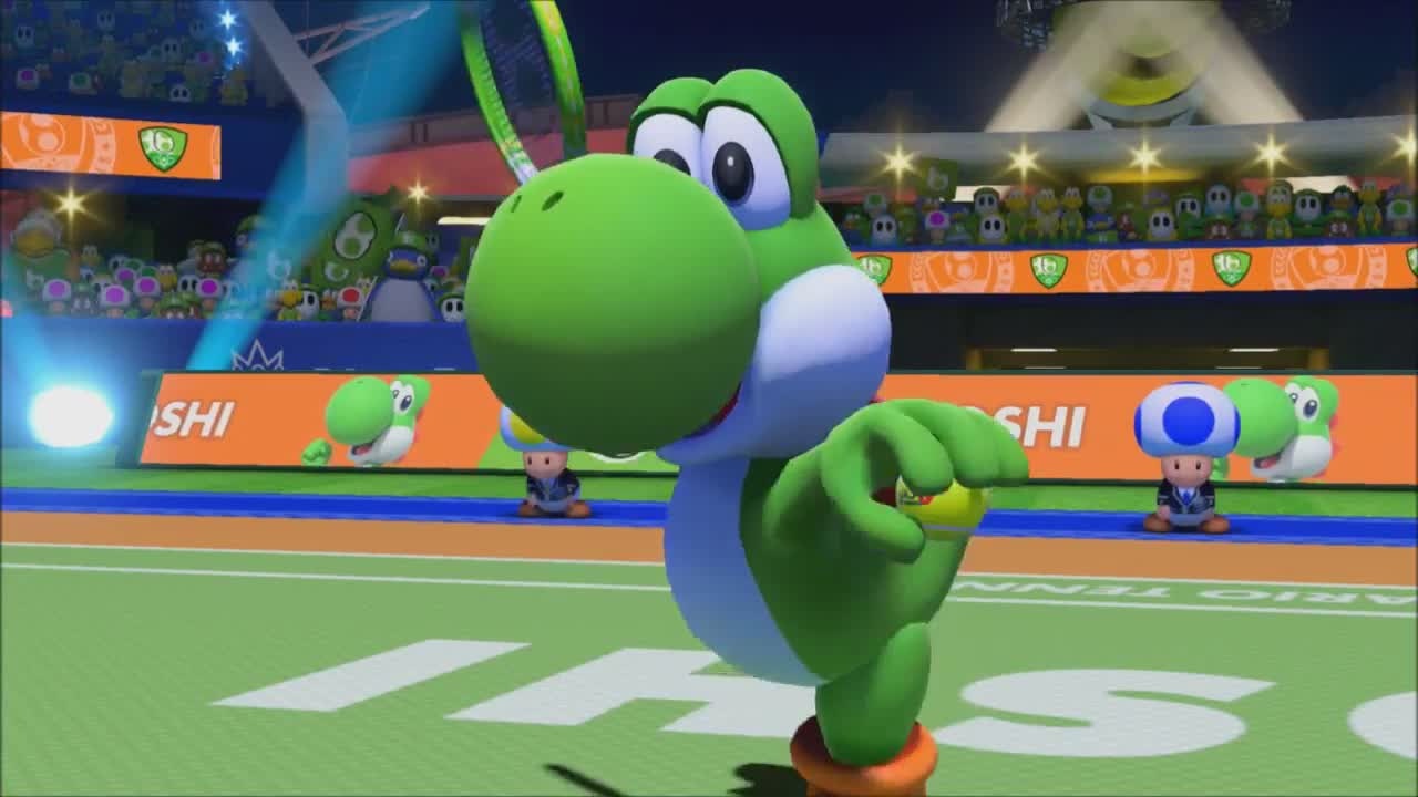 《马里奥网球:王牌》耀西要得冠军