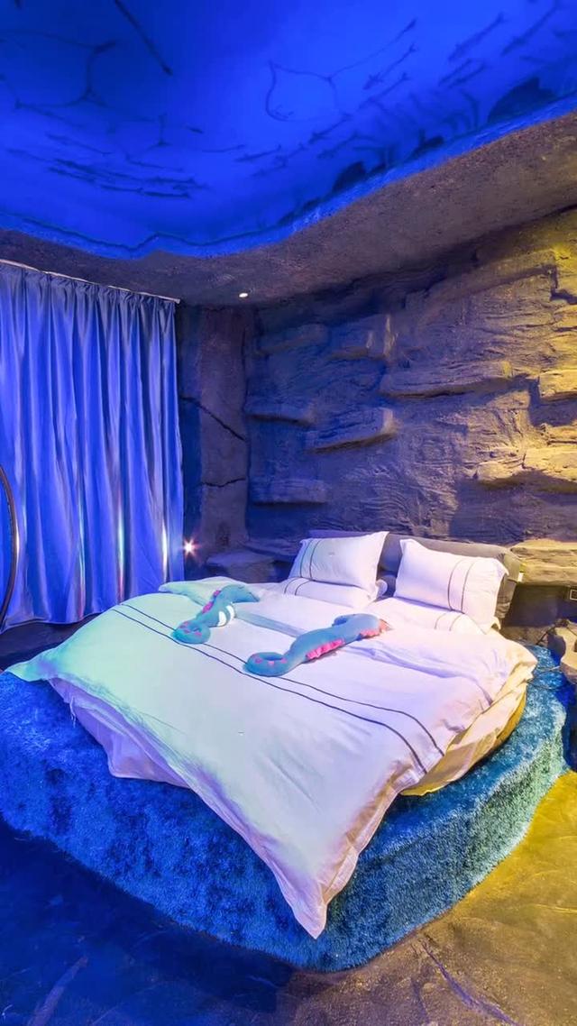 视频:海底世界主题卧室