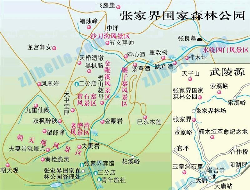 2018年暑假自驾游/自助游/自由行——去张家界旅游要多少钱?