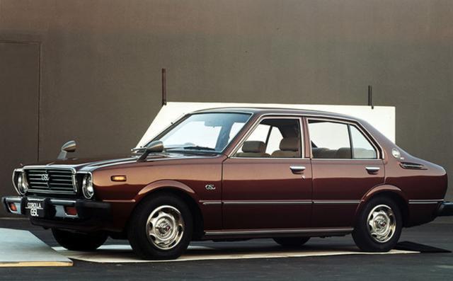 第三代卡罗拉(1974-1978年)车身尺寸,发动机排量,油箱加大一号,再次