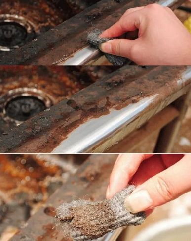 这套万能清洁神器厉害了茶垢水垢油污轻轻一擦就不见