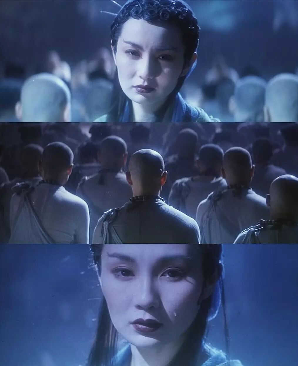 更不必说,那时还不到30岁的张曼玉,人间一滴泪,载不动,许多愁.