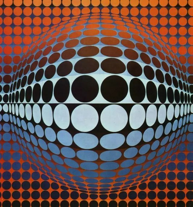 多年的创作生涯中,永远都是保持着热忱去实验,去延展欧普艺术对眼睛所