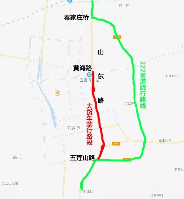 342国道陕西段线路图图片