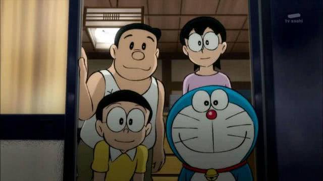 大雄怪不得喜欢静香,大雄妈妈的真面目竟然和静香.__凤凰网