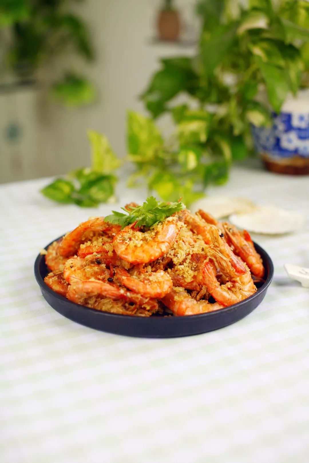 《食语集》高大上的港式避风塘炒虾, 在家做一样棒棒哒