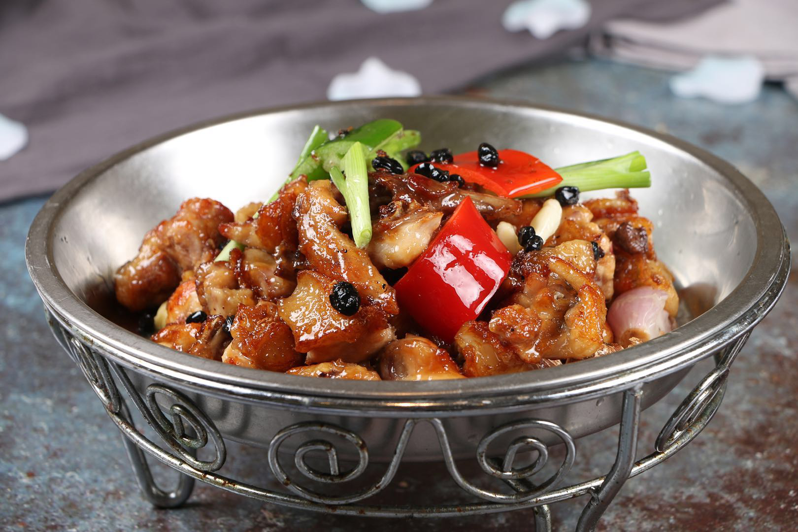 罗定豆豉煎焗鸡