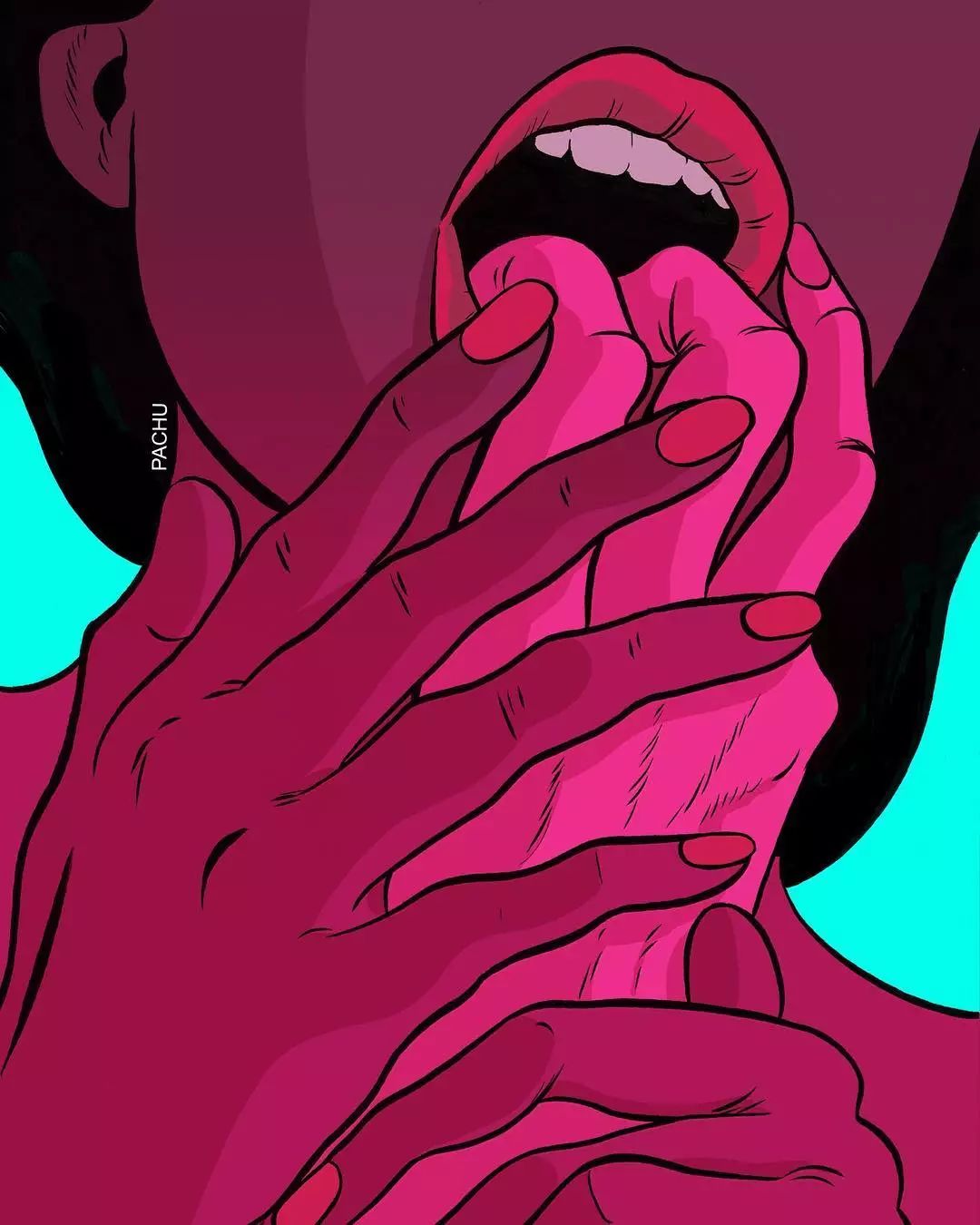 壁纸这些大胆的漫画也就潮流人士敢拿来做屏保了