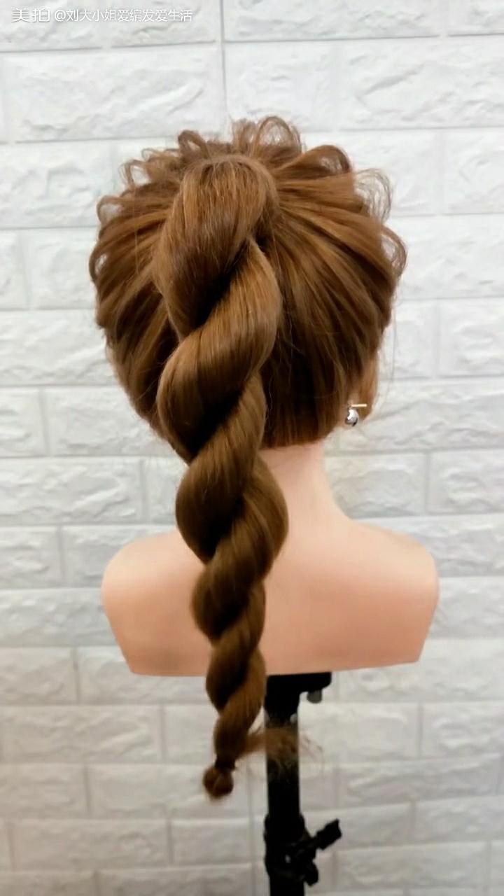 两股麻花辫,不会撒手没,是有技巧的!