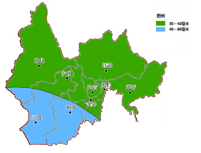 珲春市行政区划图图片