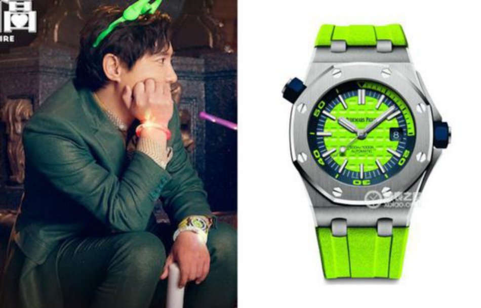 显眼,就在他和夏竹一起看演唱会的时候,大家的目光除了舞台上的王力宏