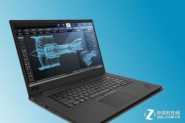 联想今日发布了thinkpad p1移动工作站,该产品采用了轻薄化设计,通过