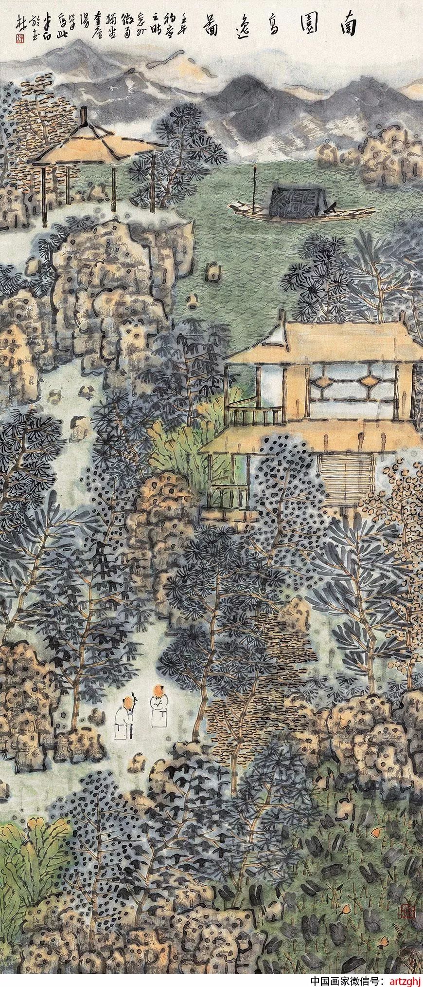 第1199期:中国画家拍卖成交指数!张捷—2017年最高成交价前10幅作品