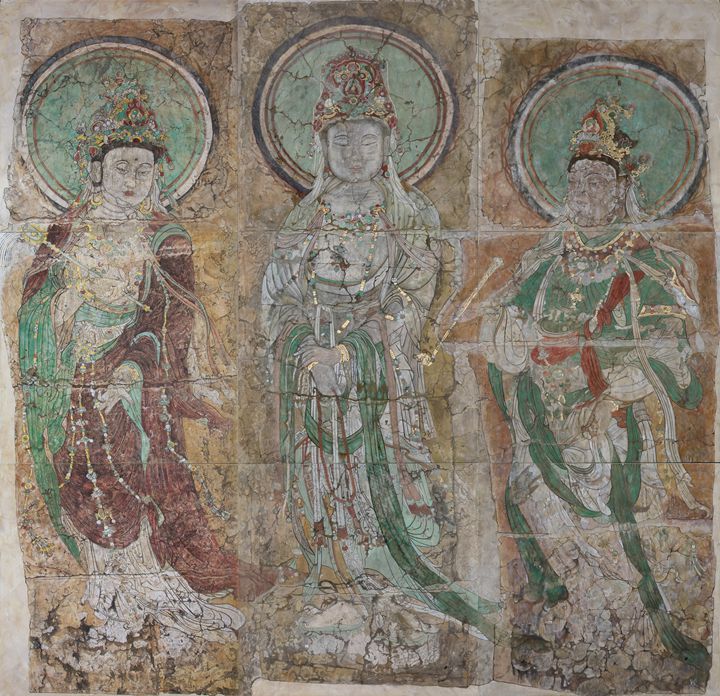 让流失海外的国宝回家访清凉寺壁画临摹小组组织者郝建文