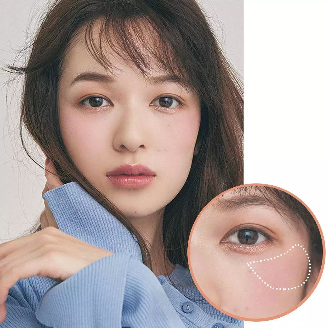 腮红画法都在这!拯救你的圆脸方脸肉肉脸!