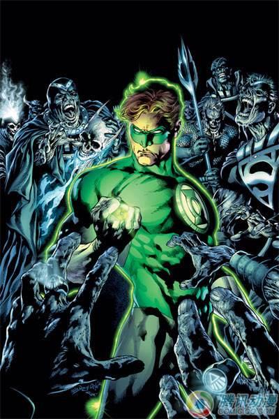 最近从塞尼斯托黄灯军团的成员手中得了一枚黄指环,和2261区的绿灯侠